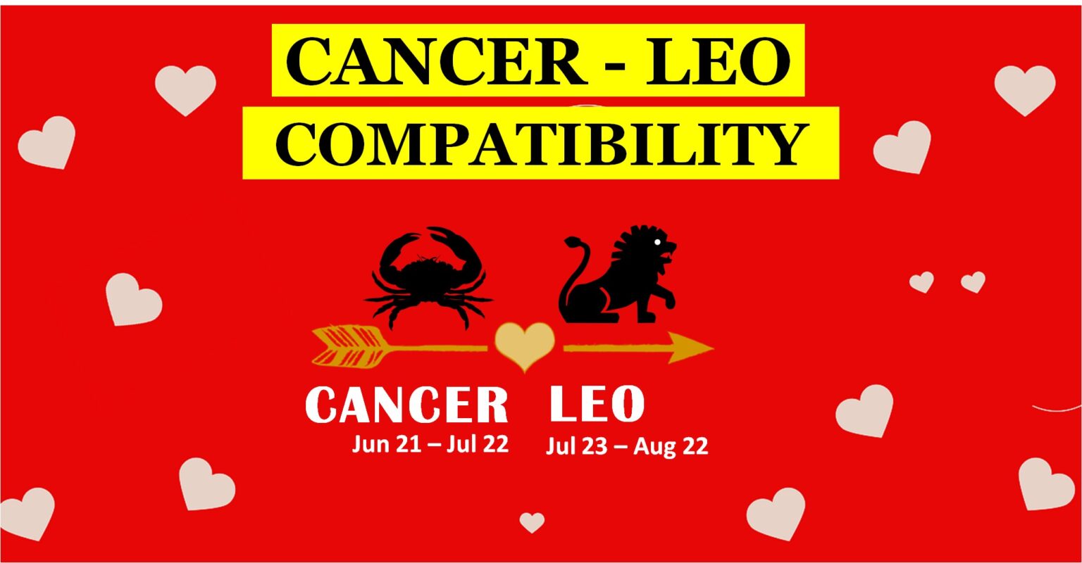 Cancer & Leo Compatibility Explore Love, Marriage, Friendship & More
