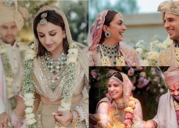 Celebrity marriage look the same