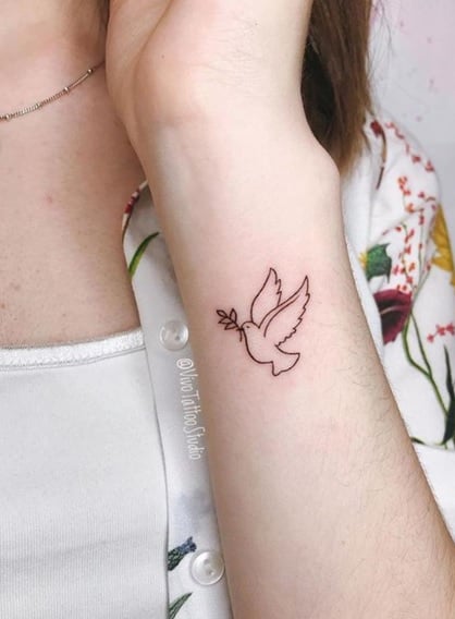 Desenhos de Tatuagem feminina no pulso