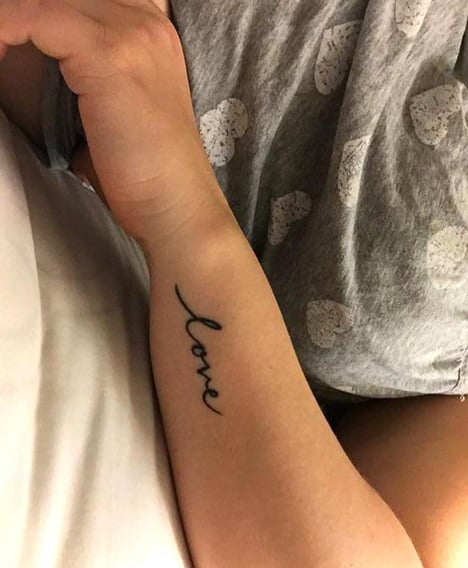 Tattoos on hand