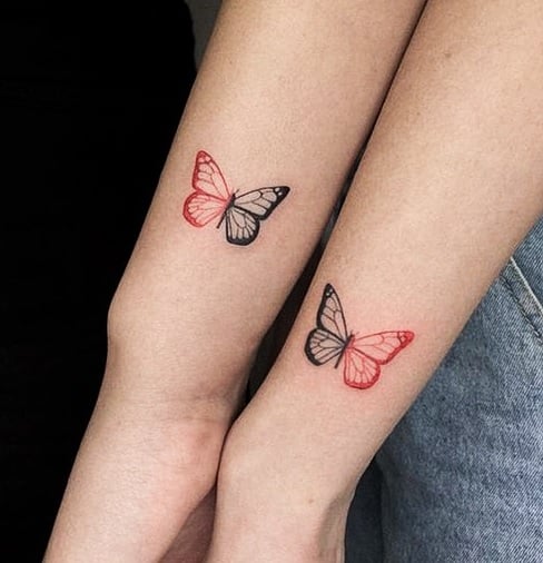 Mom paired tattoos