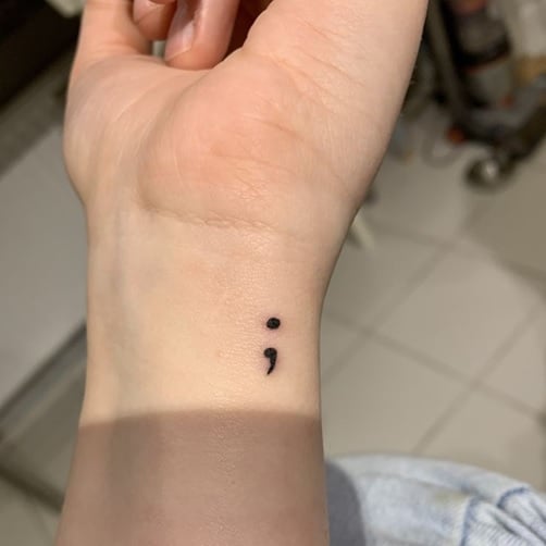 Tattoos on the wrist