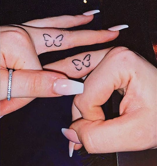 Tattoos in pairs