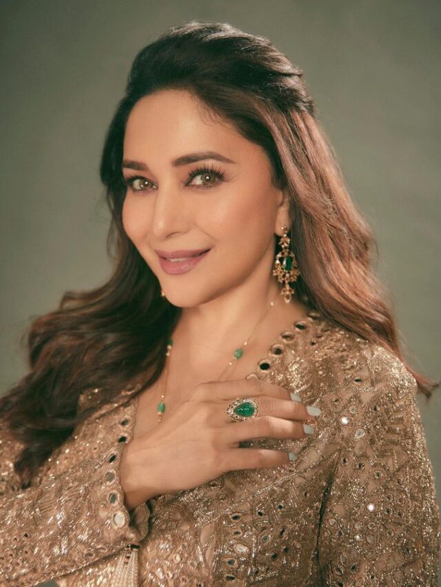 12 Times Madhuri Dixit’s Gowns Made Us Fall For Dhak Dhak Girl