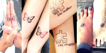Daughter and mom tattoos