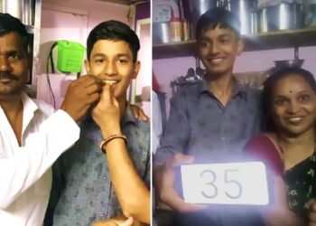 Shattering Marks Obsession, Parents Celebrate As Son Scores 35 Marks In All 6 Subjects In Class 10 Board Exams