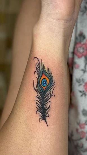 Feather Design Tattoo