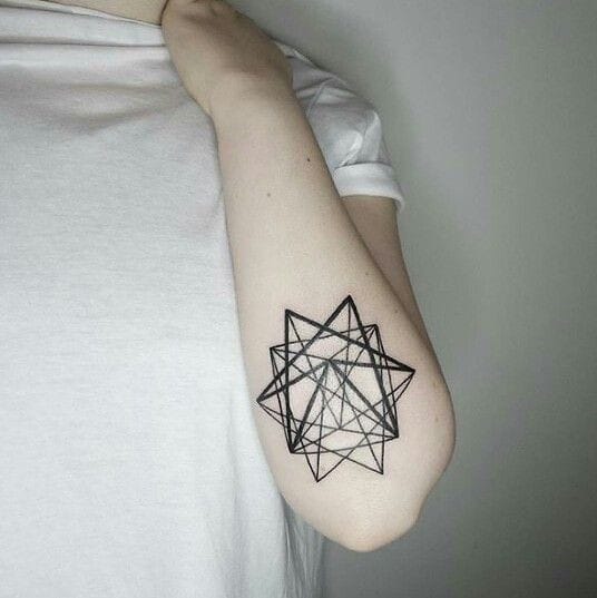 Geometric Star Tattoo- 07