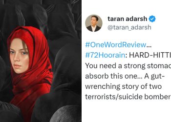 72 Hoorain Twitter Review