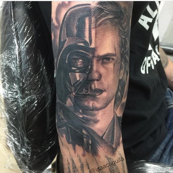 Anakin skywalker Star Wars tattoo