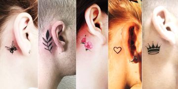 Behind The Ear Tattoos