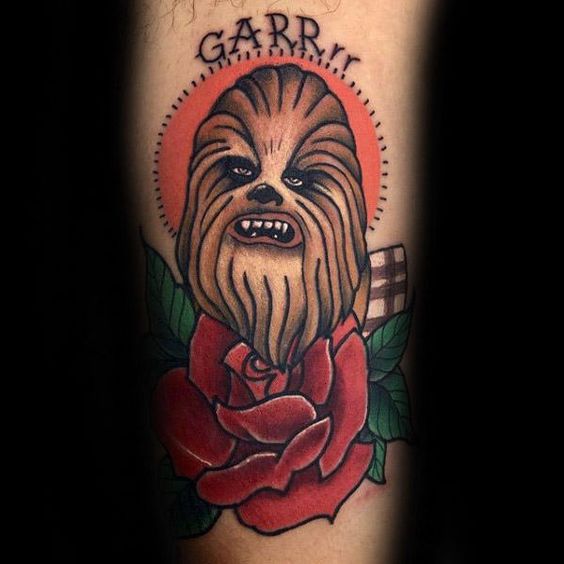 Chewbacca Star Wars Tattoo