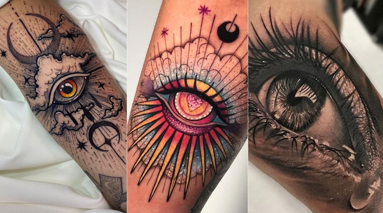 76 Excellent Eye Tattoos On Neck  Tattoo Designs  TattoosBagcom