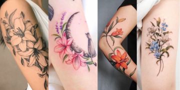 Lily tattoo Designs