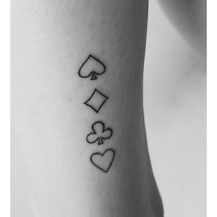 Card Symbol Tattoos Orangetattooshop Card Symbol Tattoos Orangetattooshop