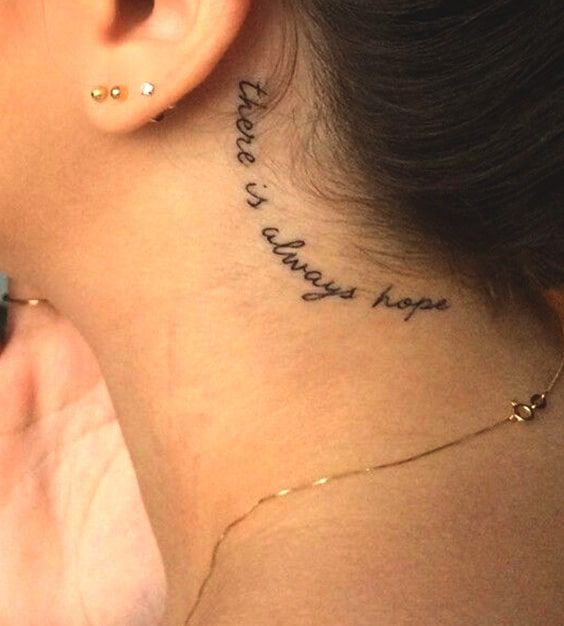 Quote Tattoo