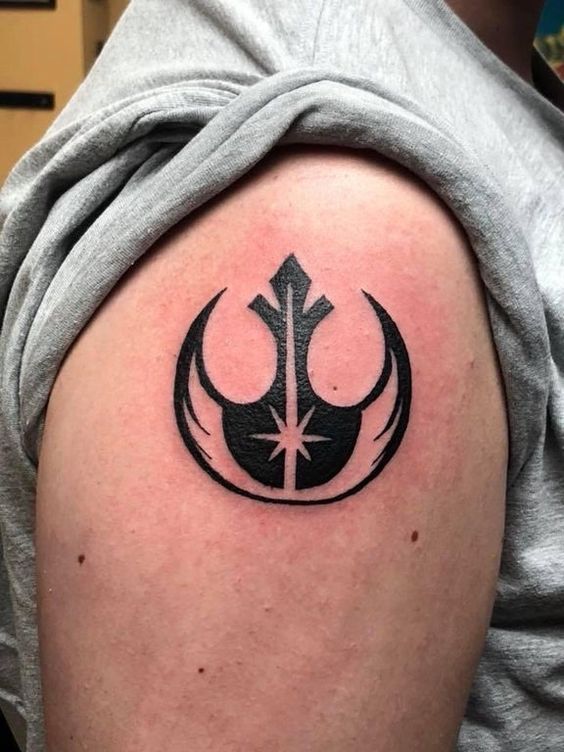 Rebel Symbol Tattoo