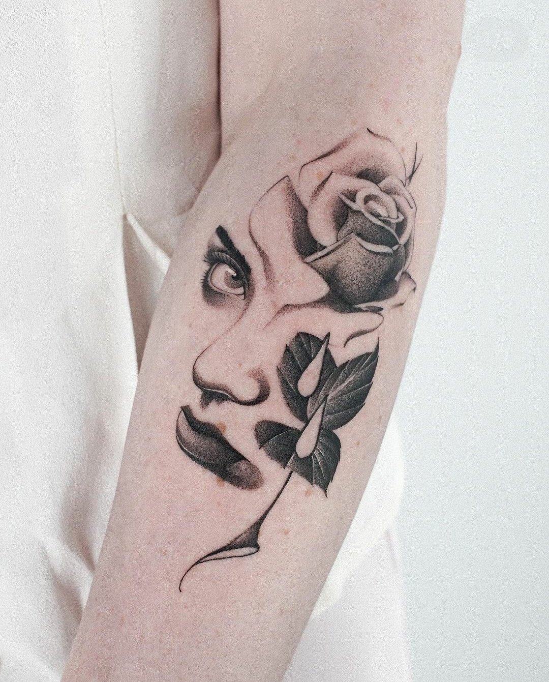 Blossom rose tattoo-08