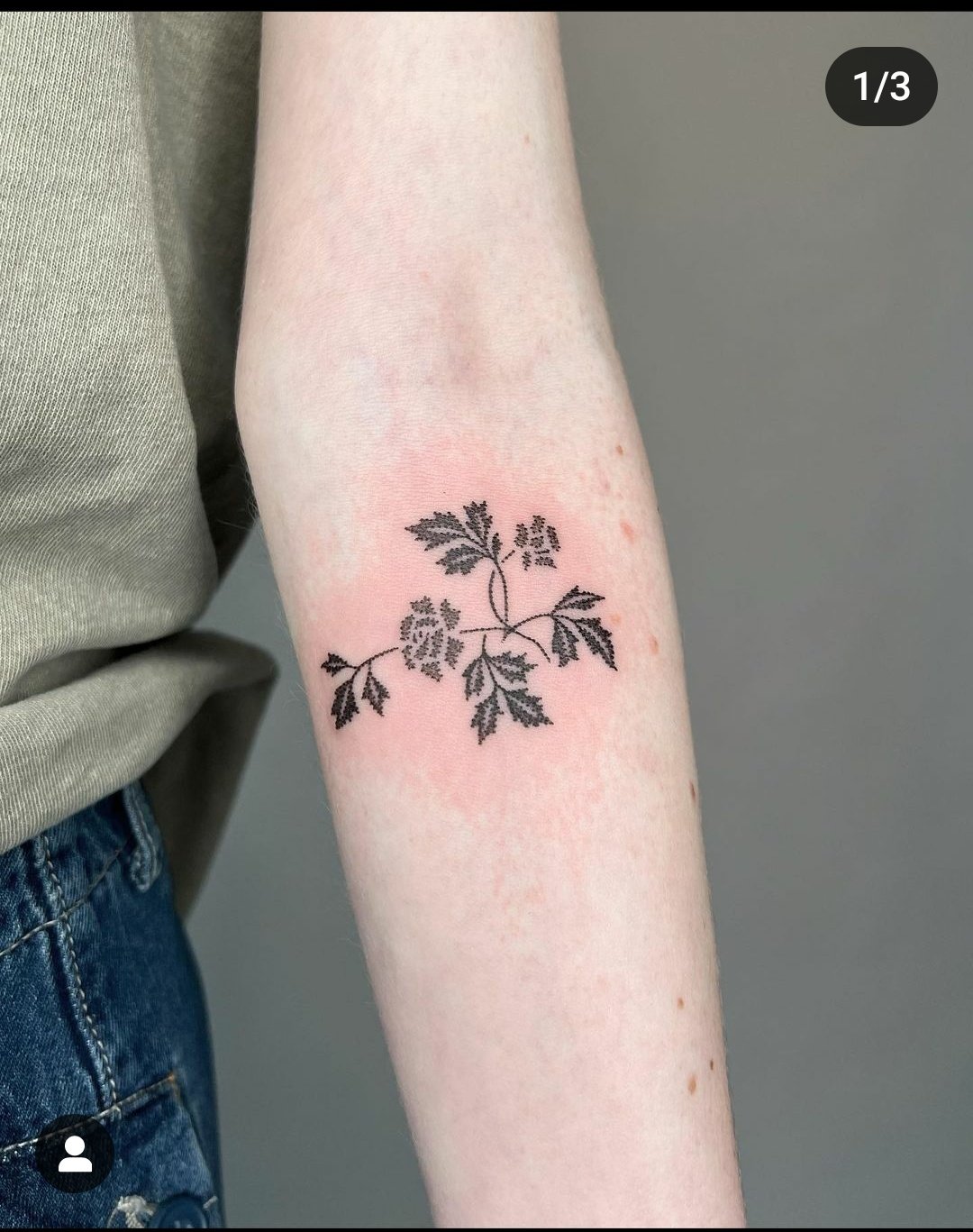 Trendy rose tattoo -30