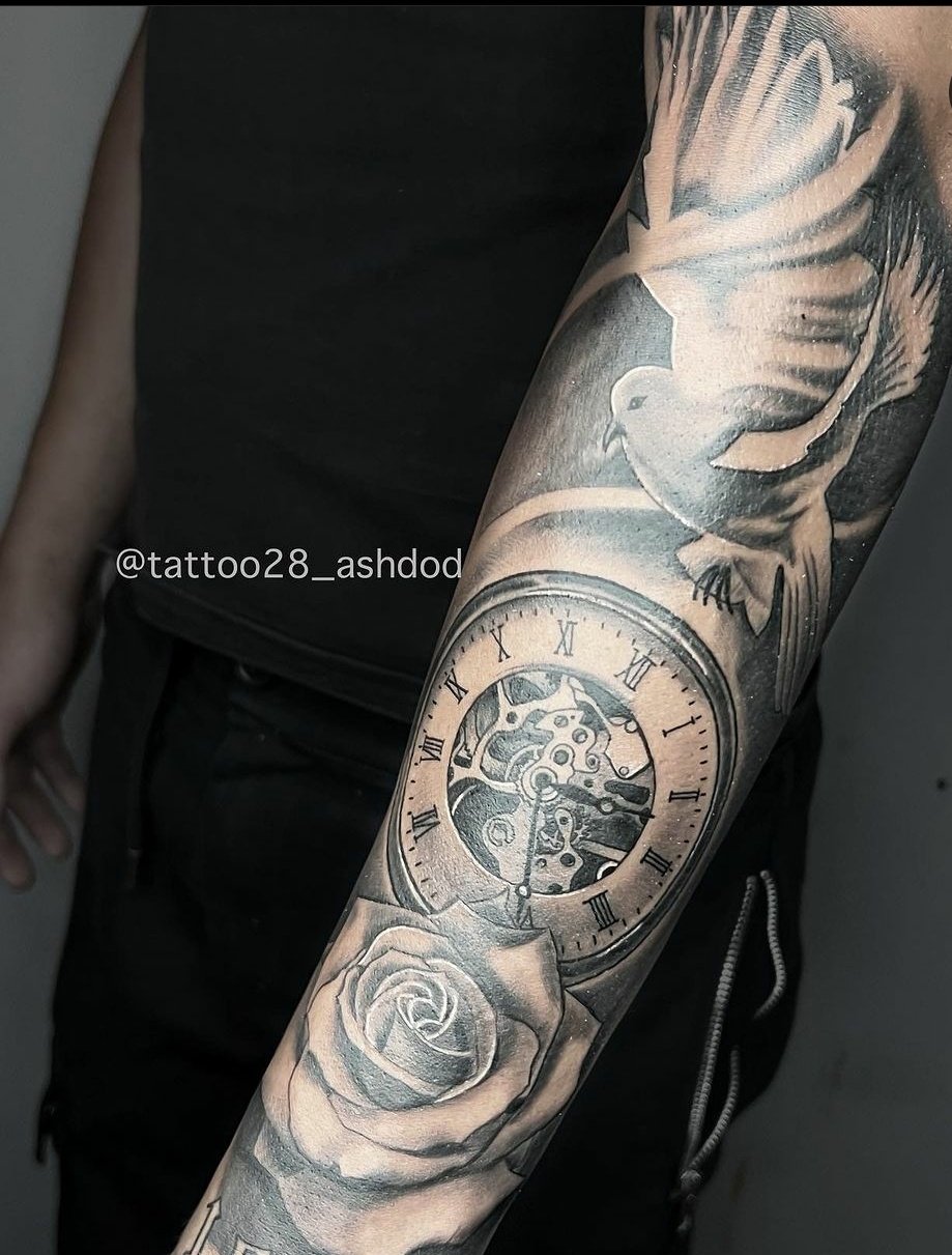Eternal fusion dove tattoo-34