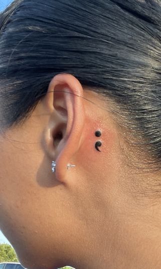 Semicolon Tattoo
