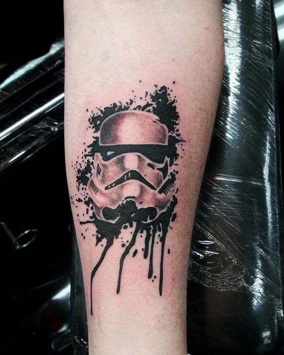 Speeder Stormtrooper Star Wars Tattoo