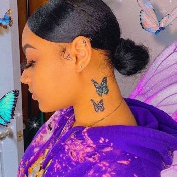 40 Cool Neck Butterfly Tattoos for Women to Rule 2024
