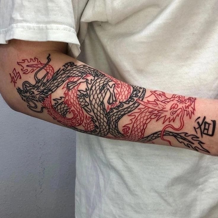 Yakuza dragon tattoo