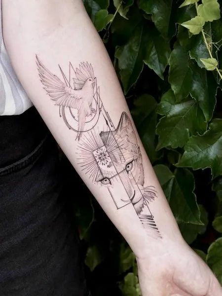 Arm dove Tattoo -19