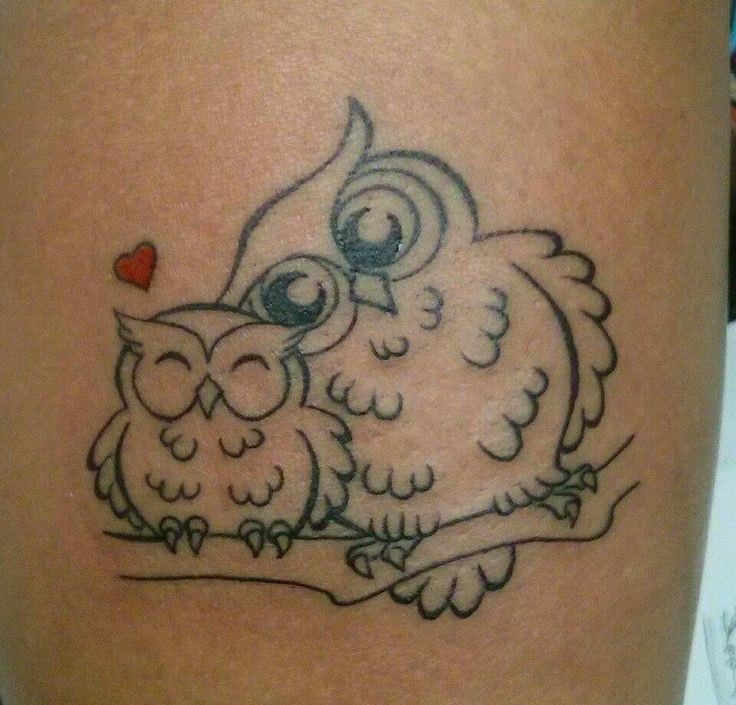 Mumma and owl tattoo-38