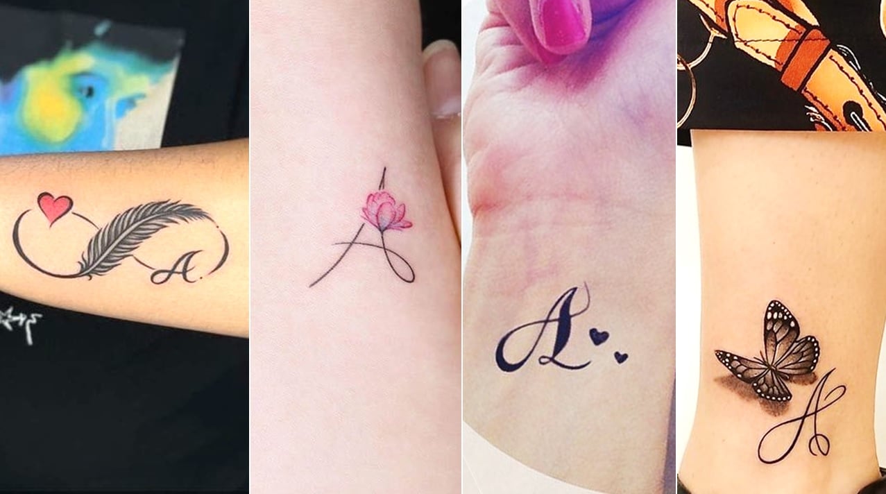 A Letter Tattoo Ideas
