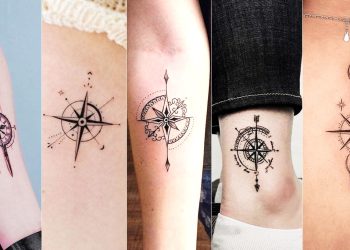 Compass Tattoos Designs