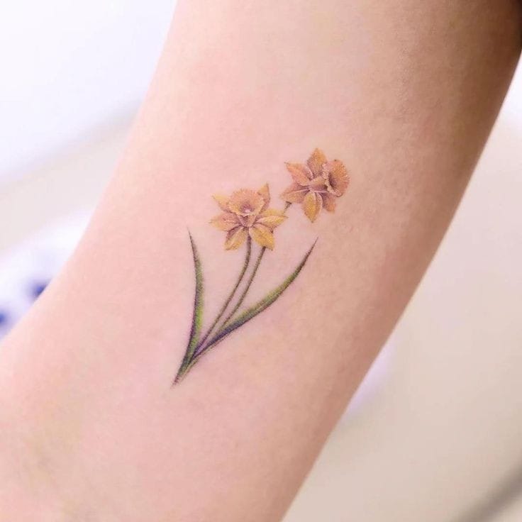 Daffodils Tattoo