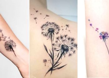 Dandelion Tattoos Ideas + Meaning