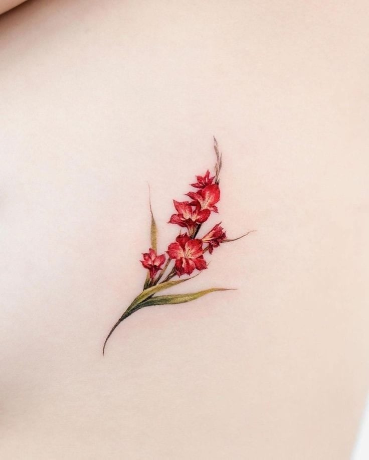 Gladiolus Tattoo
