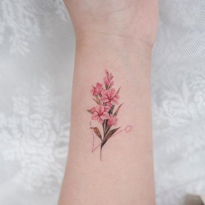 Gladiolus Tattoo