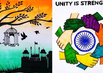 Independence Day Drawings for Kids-dp