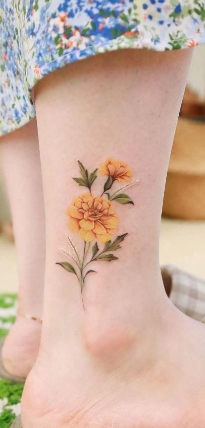 Marigold Tattoo