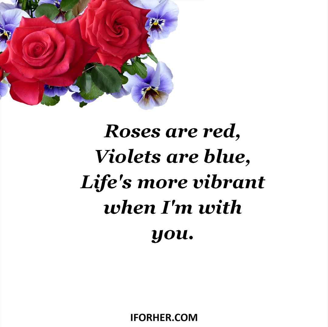 Roses are red violets are blue pick up lines