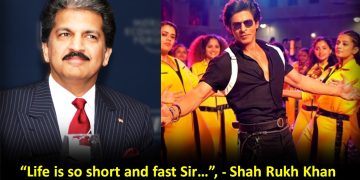 Shah Rukh Khan Revert On Anand Mahindra