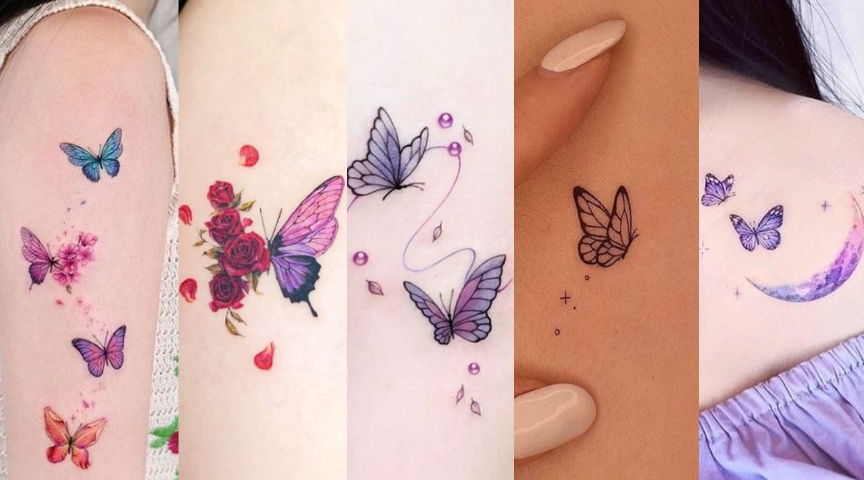 Small Butterfly Tattoo Designs