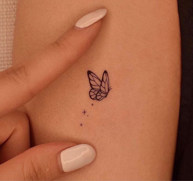 Small Butterfly Tattoo