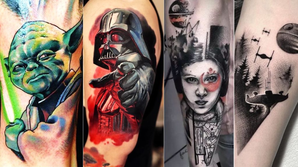 45 Unique Star Wars Tattoos + Meaning [2023]