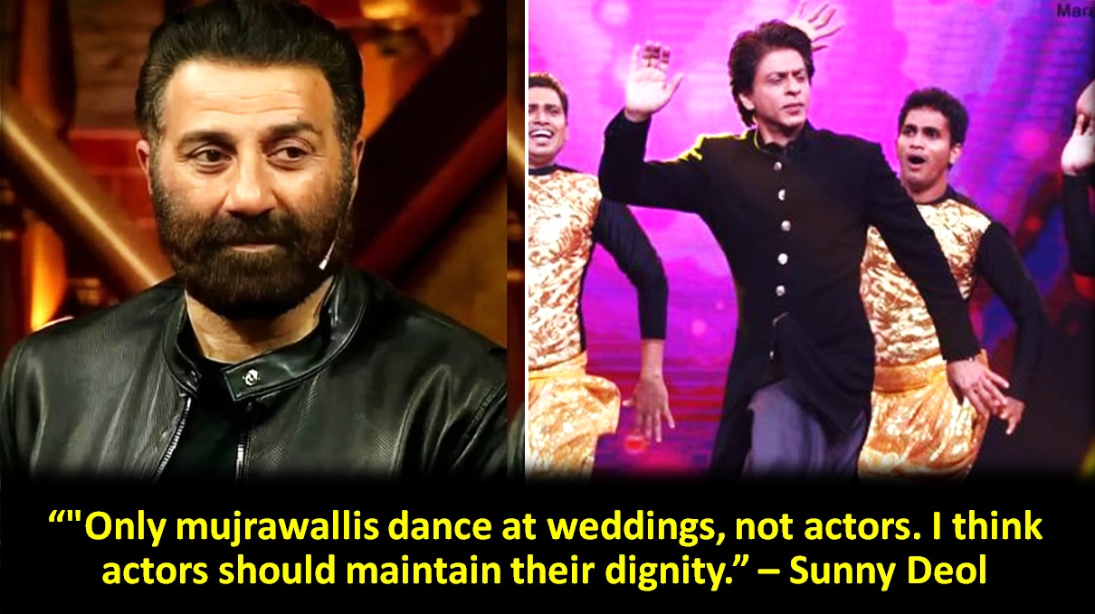 Sunny Deol On Shah Rukh Khan Dancing In Marriages