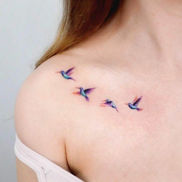 Cute birds tattoo-50