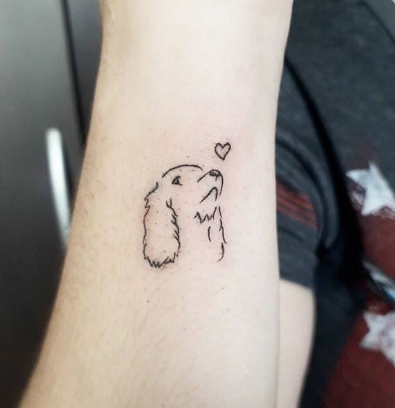 Small dog memorial tattoo-18
