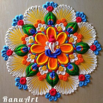40+ Ganesh Chaturthi Rangoli To Celebrate Ganpati (2025)