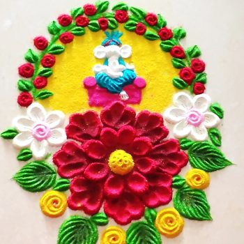 40+ Ganesh Chaturthi Rangoli To Celebrate Ganpati (2025)
