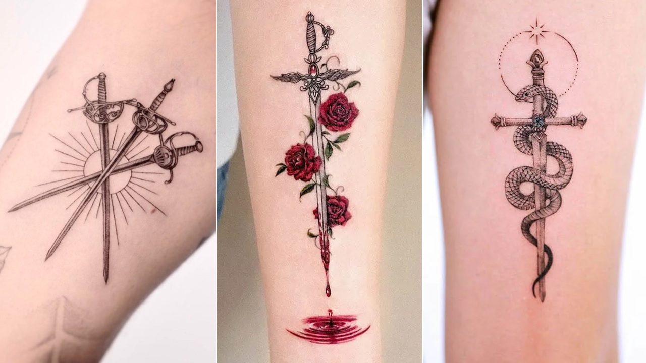 Top 40 Best Sword Tattoo Designs With Meaning (2024)