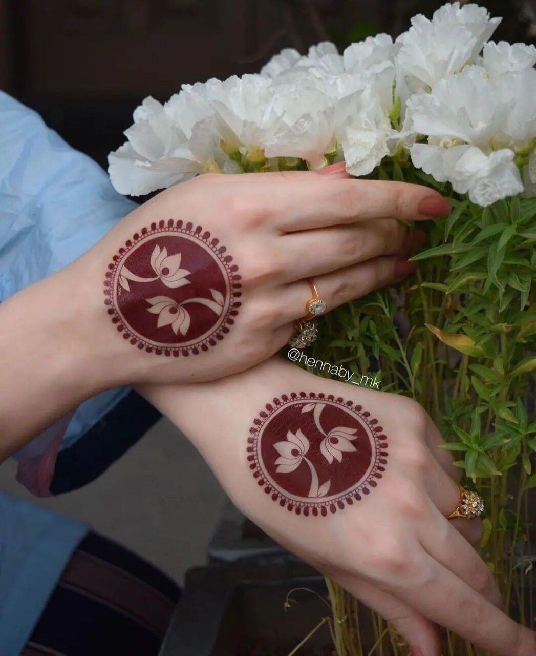 lotus mehndi design-04